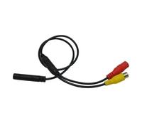 Auto Rückfahrkamera 4-PIN-Buchse Auf CVBS AHD Für Cinch-Stecker-Konvertierungskabel Rückspiegel DVR Parkmonitor Anschluss Rückfahrkamera Backup