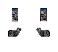 Auto Rückfahrkamera BSD Alarm DVR Video Aufnahme 2 Kanal AHD Seite View Kamera Mit LKW Busse 10,36 Zoll Rückspiegel Monitor(Add Left Right Cam)