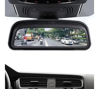 Auto-Rückspiegel-Brillenetui - Weitwinkel-Spiegelhalter, Verstellbar Nach Oben, Unten, Links Und Rechts |, Einfache Installation, Innenraum-Organizer, Geeignet Für Alle Fahrzeugmodelle