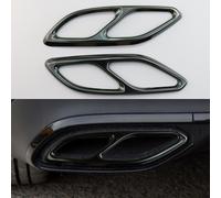 Auto Schalldämpfer Spitze Trim Auspuffrohr Abdeckung Für Mercedes-Benz CLA 20-23