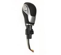 Auto Schaltknauf Für Ford Für Focus Für Kuga Für Mondeo Für Ecosport Für Fiesta 2013-2018 Auto Automatische Schalthebel Schaltknauf Schalthebel Kopf Schwarz Silber Schaltknäufe Schaltknäufe(Mk7)