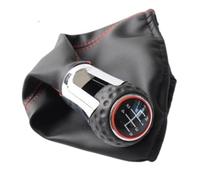 Auto Schaltknauf Kopfhebel Kompatibel Mit VW Für Caddy 1997 1998 1999 2000 2001 2002 5/6 Gang Schaltknauf Gamasche Kofferraumkragen