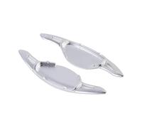 Auto Schaltwippen Auto Lenkrad Shift Paddle Shifter Verlängerung Abdeckung Komponenten Kompatibel Mit Nissan Für Pathfinder Für Qashqai J12 2022-2023(Silver)