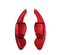 Auto Schaltwippen Kompatibel Mit Skoda Für Scala Für Karoq Für Kodiaq Auto-Lenkrad-Schaltpaddel Verlängern Schalthebel-Aufkleber Getriebeverlängerungsgerät(Red)