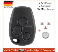 Auto Schlüssel 3 Tasten Gehäuse für Renault Master Trafic Opel Vivaro Movano