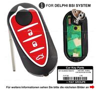 Auto Schlüssel Fernbedienung Funkschlüssel für Alfa Romeo Mito Giulietta GTA 433