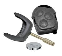 Auto Schlüssel Fernbedienung Gehäuse 3 Tasten für Ford Tibbe Rohling Batterie