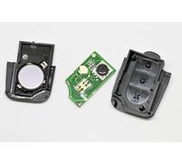 Auto Schlüssel Funk Fernbedienung 1x Gehäuse + 1x 433,9 MHz Sender Sendeeinheit 1J0959753B + 1x Batterie kompatibel mit VW SEAT Skoda