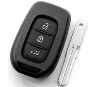 Auto Schlüssel Gehäuse 3 Tasten für Renault Dacia Logan Sandero + Rohling NSN14