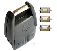 Auto Schlüssel Gehäuse 3 Tasten Funkschlüssel f. Opel Astra Vectra Signum Zafira