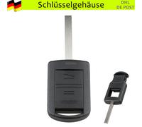 Auto Schlüssel Gehäuse für OPEL Corsa C Combo Meriva A Tigra B Mit Rohling HU100
