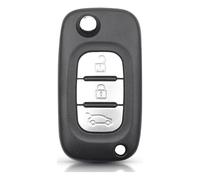 Auto Schlüssel Gehäuse für Renault Master, 3 Tasten Schlüsselanhänger Gehäuse Kratz und Stoßfest Funkschlüssel Auto Ersatzschlüssel