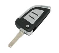 Auto Schlüssel Gehäuse für Skoda Octavia, 3 Tasten Schlüsselanhänger Gehäuse Kratz und Stoßfest Funkschlüssel Auto Ersatzschlüssel