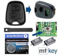 Auto Schlüssel Gehäuse Rohling für Citroen C1 C2 C3 Peugeot 107 Toyota Aygo