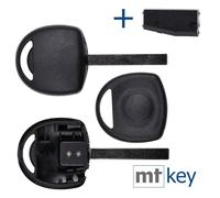 Auto Schlüssel Rohling HU100 + ID40 Transponder für Opel Meriva B Corsa C Tigra