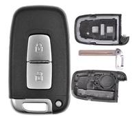 Auto Schlüssel Smartkey Funk Fernbedienung Sender 2 Tasten Gehäuse kompatibel mit Hyundai/Kia