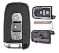 Auto Schlüssel Smartkey Funk Fernbedienung Sender 3 Tasten Gehäuse kompatibel mit Hyundai/Kia