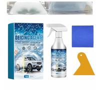 Auto-Schneeräumungsspray,Schneeschmelzspray,Enteiserspray Auto Scheibe,Enteiserspray,Scheibenenteiser Spray,Entfroster Sprays Auto,Windschutzscheiben-Enteisungsspray,Enteisungs-Anti-Frost-Spray,60ML