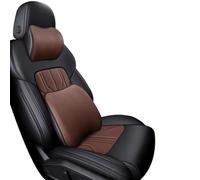 Auto-Schonbezüge Für Kia Für Sportage 2023 Custom Fit Auto Sitzbezug Zubehör Wasserdichte Kunstleder Accessories(Black brown,DE)