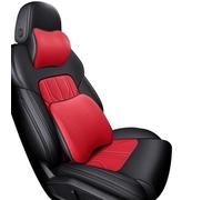 Auto-Schonbezüge Für Kia Für Sportage 2023 Custom Fit Auto Sitzbezug Zubehör Wasserdichte Kunstleder Accessories(Schwarz Rot,DE)