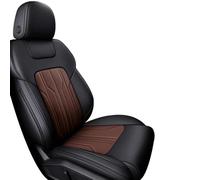 Auto-Schonbezüge Für Kia Für Sportage 2023 Custom Fit Auto Sitzbezug Zubehör Wasserdichte Kunstleder Accessories(Black brown,SE)