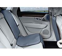 Auto Schutzdecken für Autositze Autoabdeckungen - perfekte Sitz Schutz - Grau - Autositzschoner, Kindersitzunterlage mit dickster Polsterung aus Kunstleder wasserdicht