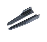 Auto Seitenschweller Für Toyota Für Camry Neunten 2024 2025 Auto Hinten Stoßstange Seite Splitter Spoiler Canards Kotflügel Dekoration ABS Körper Kits(Carbon Fiber Look)