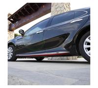 Auto Seitenschweller-Set Edelstahl Tür Seitenlinie Streifen Körper Rock Moulding Trim Aufkleber Auto Styling Für Toyota Für Camry 2018-2023 2024 2025 Auto Seitenschweller(Black)