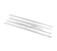 Auto Seitenschweller-Set Für Toyota Für Sienna Zubehör 2024 2023 2022 2021 2025 4 Stück Edelstahl Außen Auto Tür Körper Seite Röcke Molding Streifen Auto Seitenschweller(Silver)