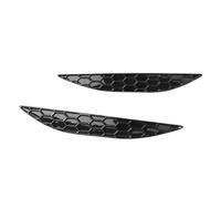 Auto-Seitenspoiler 2 STÜCKE Glänzend Schwarz Hinten Stoßstange Reflektor für VW für Golf 7,5 GTI R für Standard 2013-2016 2017 2018 2019 2020(B MK7)