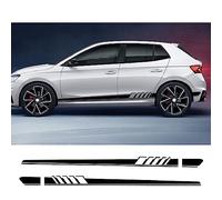 Auto Seitenstreifen Seitenaufkleber Aufkleber, Für Skoda Octavia 2 3 A7 A5 VRS Fabia 3 Rapid Superb 3 Kodiaq Scala Karoq Kamiq Tuning