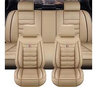 Auto Sitzbezüge für Opel Mokka B/GS Line+/ Ultimate 2021 2022 2023 2024, Car Seat Covers Autositzbezüge Sitzschoner Auto Zubehör Innenraum,Beige