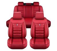Auto Sitzbezüge Set für Audi A6 C4 4A A6 C5 4B A6 C6 4F A6 C7 4G A6 C8 Avant Allroad A8 D2 A8 D3 A8,5 Sitzer Autositzbezug Wasserdicht und Rutschfest,Autositzschoner aus PU Leder für Vorne und Hinten