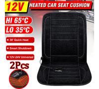 AUTO SITZHEIZUNG 2 STUFEN HEIZSTUFEN BEHEIZBARE SITZAUFLAGE HEIZKISSEN PKW 12V