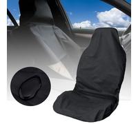 Auto Sitzschoner Schonbezug Sitzbezug Autositzbezüge Vorne Werkstatt Schwarz