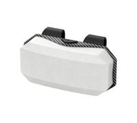 Auto Sonnenblende Brillenhalter One-Press 17.4x9x5.5cm Carbonfaser für | ABS-Material Samtfutter Kratzschutz Passend für LKWs SUVs Autos Schlankes platzsparendes Design