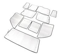Auto Sonnenblende Frontscheibenabdeckung Für Toyota Für LC76 Für Land Für Cruiser 76 5 Türen 2007-2026 Folie Auto Frontscheibe Sonnenschirm(11PCS)