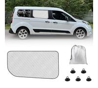 Auto Sonnenblende für die Seitenscheibe Kompatibel mit Ford Tourneo Connect 2012-2026, Sonnenschutz für Schiebetürfenster, Interne Thermomatten Windschutzscheiben Matte