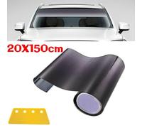 Auto Sonnenblende Streifen Folie 150CM Frontscheibe Hitzeschutz mit Werkzeug