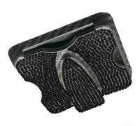 Auto Sonnenblenden Brillenhalter Clip 8.5cm Drehbar(Black Onyx)