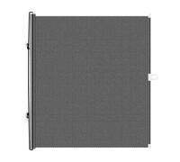 Auto Sonnenschutz - Automatisches Einziehbares Sonnenrollo | Saugnapf Befestigung Hitzeschild | Wasserdichtes PVC Visier Für KFZ Frontscheibe Heckscheibe Haus Büro Küche Bad Und Balkon