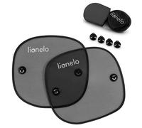 LIONELO SUNSHADE Universeller Auto-Sonnenschutz für Kinder, 2 Stück, Schutz vor Sonnenlicht und Hitze im Auto, einfache Montage