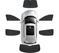 Auto Sonnenschutz Sonnenblende für Nissan TIIDA 2011+,Magnetischer Undurchsichtig Blockieren der Privatsphäre von Mosquito Net Autovorhang Zum Accessories,4sides1Front1Rear