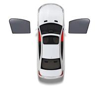 Auto Sonnenshutz Kinder für BMW 5er G30 2016-2022, Magnetische Auto Vordere und Hintere Seitenfenster Sonnenschutz Seitenscheibe Sonnenblende Anti-UV Zubehör,2pcs Front Doors