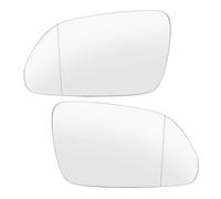 Auto Spiegelglas Für VW Für Polo 9N 9N3 2005-2009 Links/Rechts Seite Flügel Spiegel Glas Erhitzt Konvex Rückansicht Weitwinkel Außenspiegel(Pair)