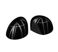 Auto Spiegelkappen Die Black Flag Rückspiegelabdeckungen Für Mini Für Countryman Für Cooper S Für Clubman Für Paceman R55 R56 R57 R58 R59 R60 R61 Auto-Styling Rückspiegelgehäuse (Farbe : The black fl