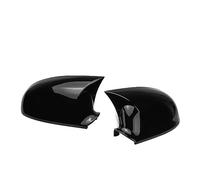 Auto Spiegelkappen Für Golf 6 Für MK6 Für GTI Für GTD Für Golf 5 Für MK5 Für Golf 7,5 Für MK7 Rückspiegel Kappen 2X Carbon Look Seite Spiegel Abdeckung Rückspiegel Abdeckung(Glossy Black-MK5)