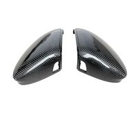 Auto Spiegelkappen Für Golf 8 MK8 Für GTE Für GTD Für Line 2020 2021 Rückspiegelkappen Mit Toter-Winkel-Assistent-Loch Auto-Seitenflügelspiegelabdeckung Seitenspiegel Abdeckkappen(with Side Assist-1)