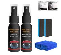 Auto Spray Kratzer Entfernen, Quick Effect Coating Agent, Nano Spray for Cars, Auto-Beschichtungs-Sprays, Nano-Autospray, Scratch Remover Auto, für Glanz und Schutz (2 Stück)