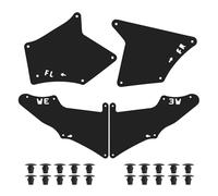 Auto Spritzschutz Vorne Hinten Für Toyota Für Land Für Cruiser Für Prado J120 J150 2003-2021 Vorne Hinten Für Kotflügel Schmutzfänger Auto Schmutzfänger